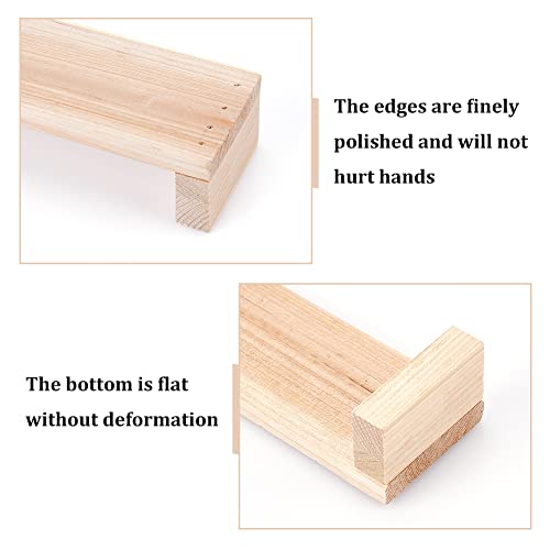 CHGCRAFT Wood Artist Leaning Bridge Hand and Wrist Leaning Bridge Hand Drawing Stand Wrist Rest Wood Bridge Tool for DIY Ceramic Clay Tools Antique CHGCRAFT