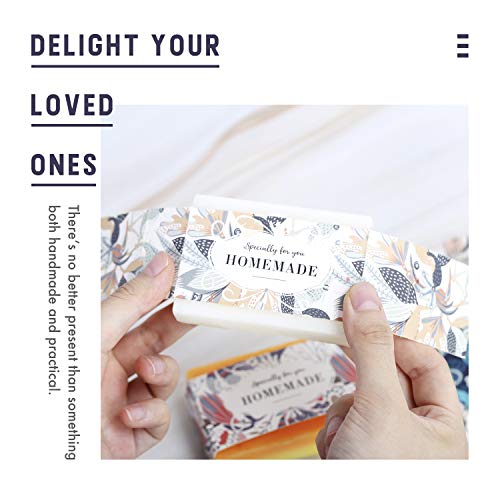 DIY Soap Making Kit, Soap Making Supplies with 3.3 lbs Soap Base, Soap Mold, Glass Measuring Cup, Liquid Dyes, Wavy Straight Scraper, Silicone SOLIGT