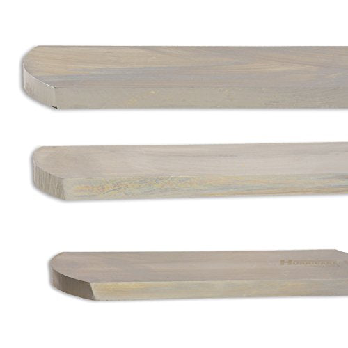 Hurricane Turning Tools, HSS, 3 Piece Round Nose Scraper Set (3/4", 1" and 1 1/2"), Standard Series Woodturning Tools Hurricane Turning Tools