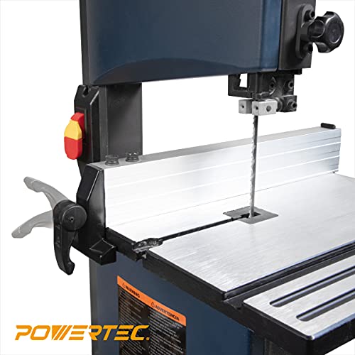 POWERTEC BS900RF Rip Fence for POWERTEC BS900 Wood Band Saw and Similar Band Saws with a Work Table Size of 11-1/8” to 11-13/16” POWERTEC