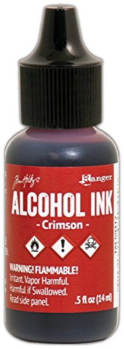 Ranger Crimson Tim Holtz Alcohol Ink .5oz, 5 Fl Oz Ranger