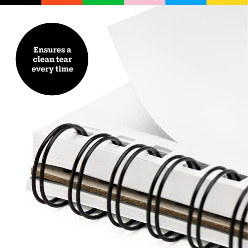 Art-N-Fly Sketchpad for Travel and Portable Sketch Work - Two Pack Spiral Bound 200 Sheets Total - Pad 70lb/100g for Drawing (5.5x8.5") Art-n-Fly