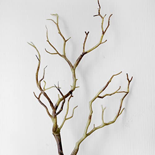 BESPORTBLE 3pcs Artificial Antler Dried Tree Branches Witch Antler Dried Tree Twig Stems for Vase DIY Crafts Wedding Party Home Decoration Coffee BESPORTBLE