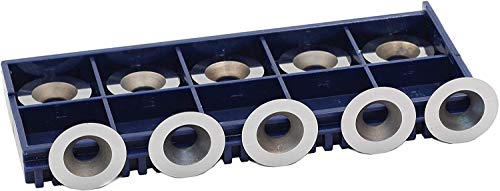 YUFUTOL 10pcs 16mm Round Carbide Inserts Cutters Knifes Indexable Replacement Fits For Popular DIY Woodworking Lathe Wood Turning Finisher Hollower YUFUTOL