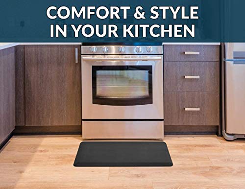 ComfiLife Anti Fatigue Floor Mat – 3/4 Inch Thick Perfect Kitchen Mat, Standing Desk Mat – Comfort at Home, Office, Garage – Durable – Stain ComfiLife