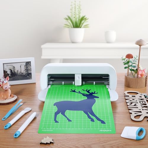 Welebar 8.5x12 Inch Cutting Mats for Cricut Joy Xtra, 3 Pack Standard Adhesive Non-Slip Cut Mat for Sewing Quilting Crafts Welebar