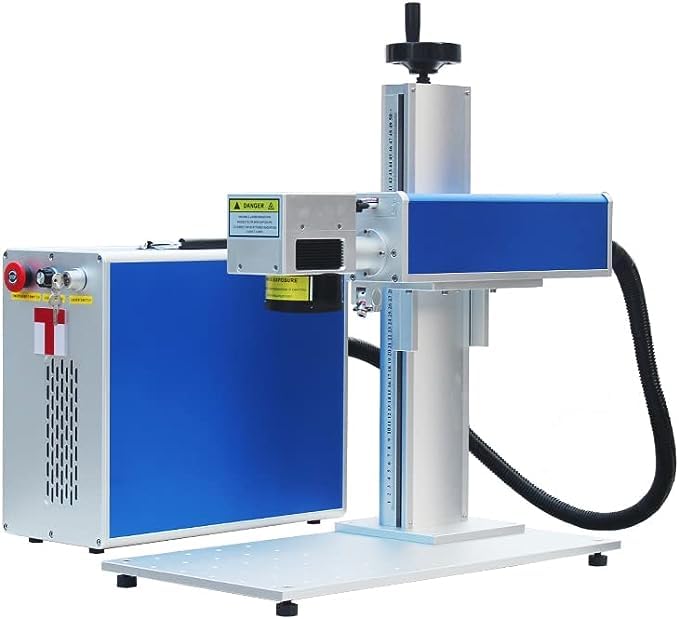 US Stock Triumph 50w Fiber Laser Marking deep Engraving Machine Metal polymers Parts Marker jewllery Silver Cutting Firearms 110x110 and 200x200mm T TRIUMPH