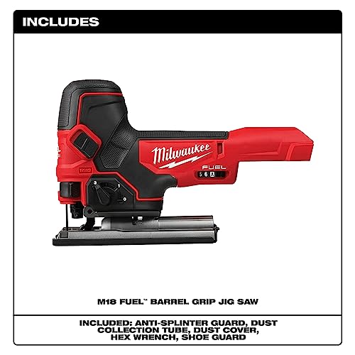 MILWAUKEE'S Jig Saw,18VDC,Barrel Grip Milwaukee