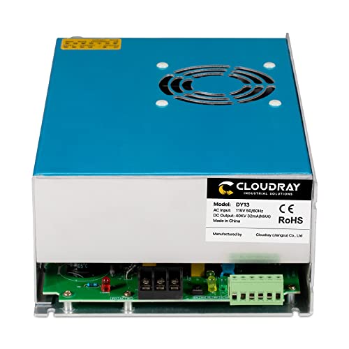 Cloudray 100W Co2 Laser Power Supply 110V PSU DY13 for RECI Z2/W2/S2 Laser Cutter Co2 Laser Engraver Tube Cloudray