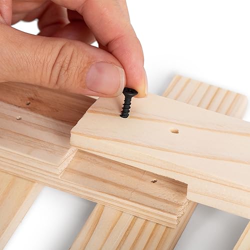 2 pk Natural Wooden Hanging Planter-Two Pack, Vertical Garden Indoor/Outdoor, Garden Décor, Greenery, Flower Rack, Rustic Shelf Outdoor Patio Flower WoodArtSupply