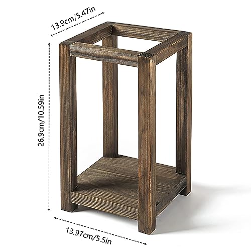 Wedding Lantern Centerpiece, 4 Set Rustic Wedding Table Decoration, Wooden Lantern Wedding, Wooden Candle Holder, Country Barn Wedding Gift, Gloserin