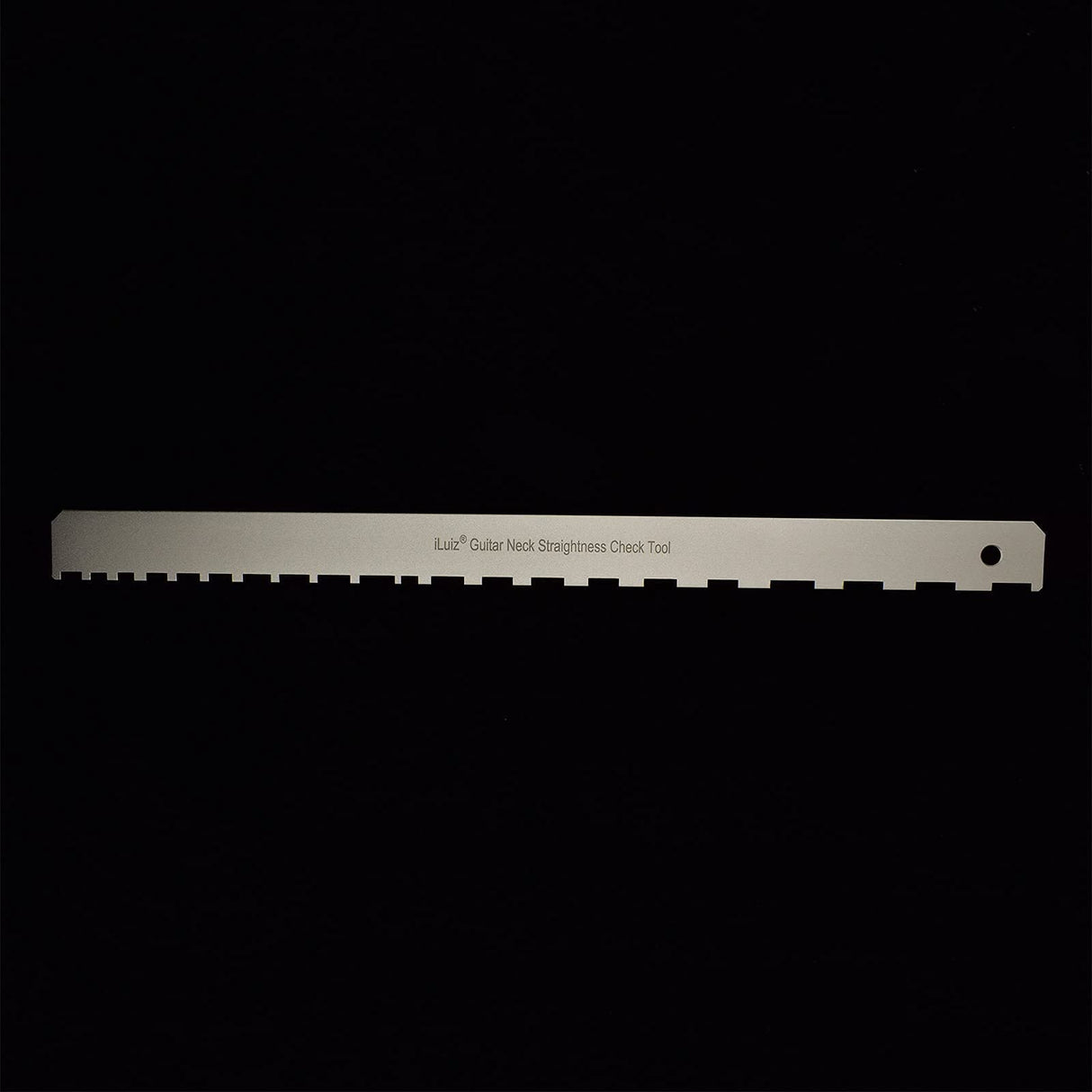 iLuiz Guitar Neck Notched Straight Edge Luthiers Tool for Gibson Fender and Most of Guitar Fretboard and Frets iLuiz