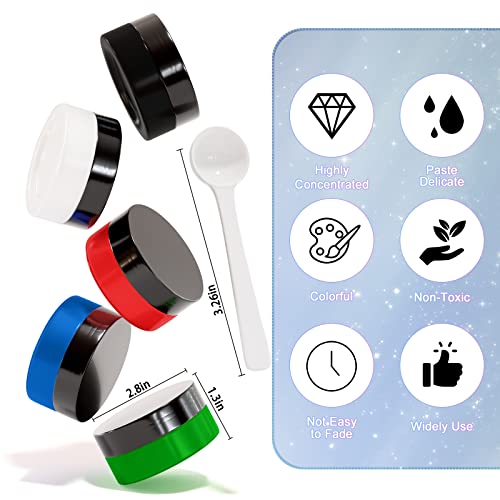 Ceya White Resin Pigment Paste, 3.5oz/100g Epoxy Dye Pigment Opaque Epoxy Resin Tint Higher Concentrated Colorant for Resin Coloring, Crafts ceya