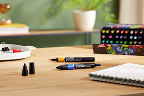 Winsor & Newton ProMarker Brush Set, 48 Count, Essential Collection Winsor & Newton