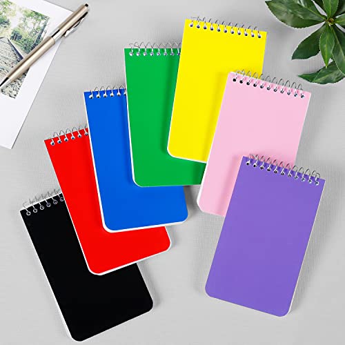 XiQiDianr Small Notebooks, Pocket Notebook 3x5, Spiral Notepads, Memo Pads For Office, Home, School - Lined College Ruled Paper, Mini Notepad - 75 XiQiDianr