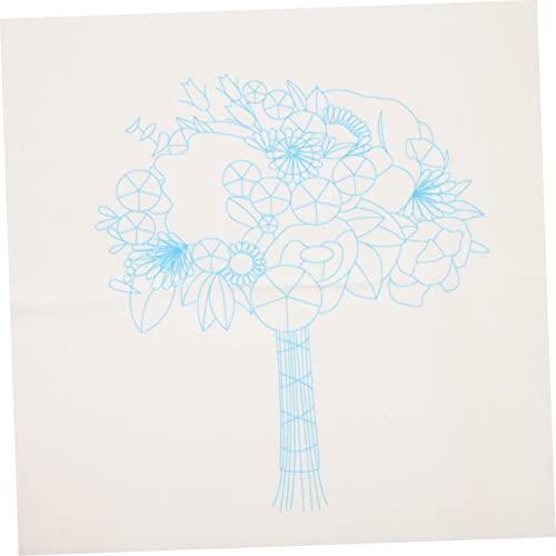 VILLCASE 4 Sets Cross Stitch Plant Embroidery Beginner Kit Kits Ring Accessories Unfinished Embroidery Decor Embroidery Kit Stitching Supply Toolkit VILLCASE