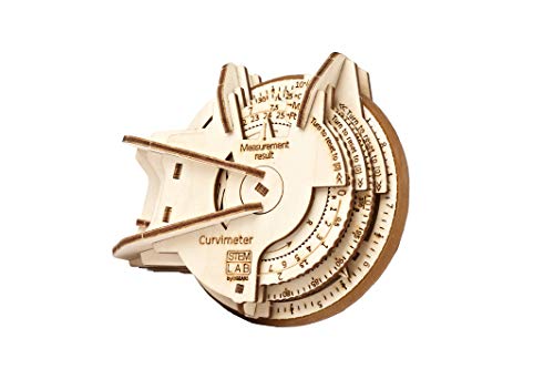 UGEARS STEM Random Generator Model Kit - Creative 3D Wooden Puzzles for Adults, Teens and Children - DIY Mechanical Science Kit for Self Assembly - UGEARS