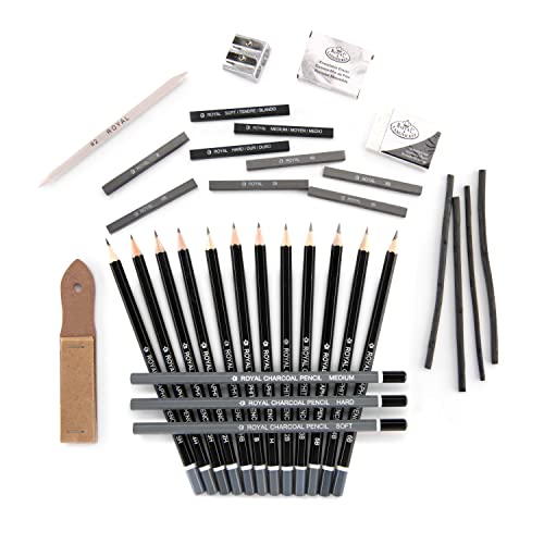 Royal & Langnickel Small Clear Case Sketching Set (RSET-ART3105) Royal & Langnickel