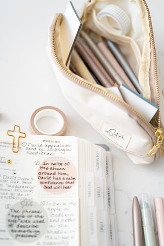 Mr. Pen- Bible Journaling Set (Selah Collection), Highlighters and Pens No Bleed, Scripture Markers, Washi Tape, Bible Tabs, Christmas Gift Mr. Pen
