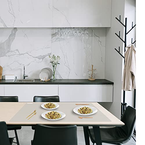 31.5" x 23.6" Extra Large Silicone Mat for Resin Casting, Epoxy and Crafts, Nonstick Silicone Sheet for Jewelry Casting Molds, Clear Countertop Foepoge