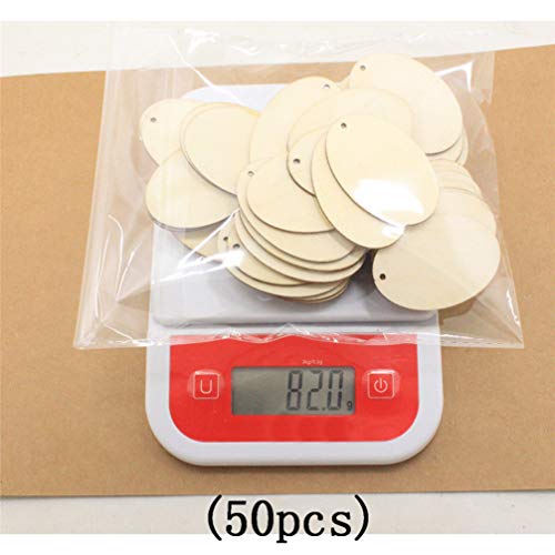 Unfinished Wood Blank Earrings 50pcs Wooden Craft Drop Dangle Earrings for DIY Jewelry Making Materials TOYANDONA