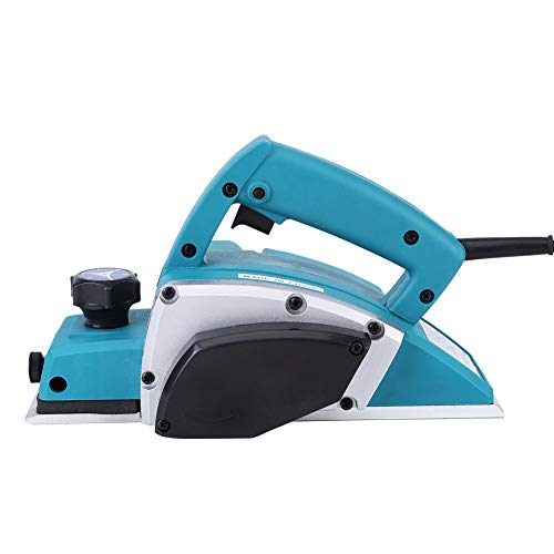 Electric Wood Planer Hand Held, 16000Rpm Hand Planer with Adjustable Planing Depth Power Planer for Woodworking Chamfer Home Use Ejoyous
