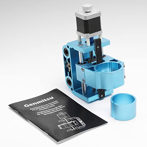Genmitsu Upgraded Aluminum Z Axis Assembly V2 Kit, with Spindle Motor Mount for 775 Spindle and 300-500W Spindle, 43mm & 52mm Diameter Spindle Holder Genmitsu