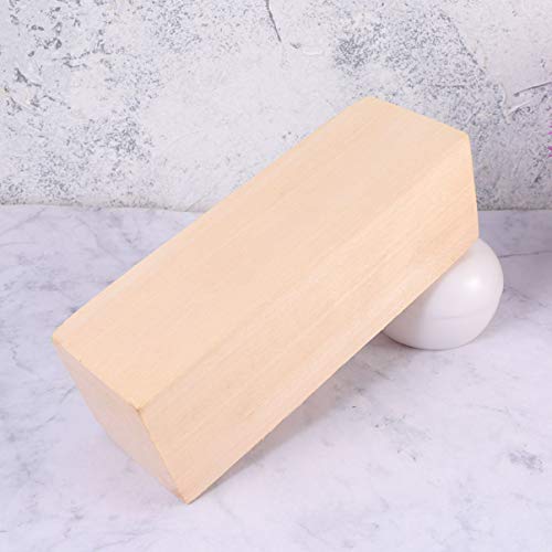 Artibetter Wood Carving Block Rectangular Wood Block Unfinished Wood Piece for DIY Crafts ARTIBETTER