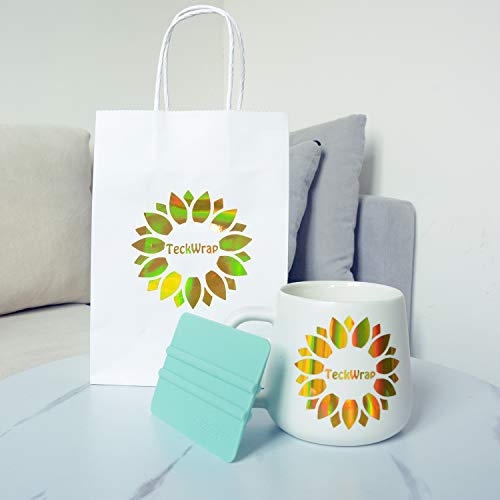 TECKWRAP Craft Mint Squeegee Vinyl Scraper Decal Applicator Tool 2pcs/Pack TECKWRAP