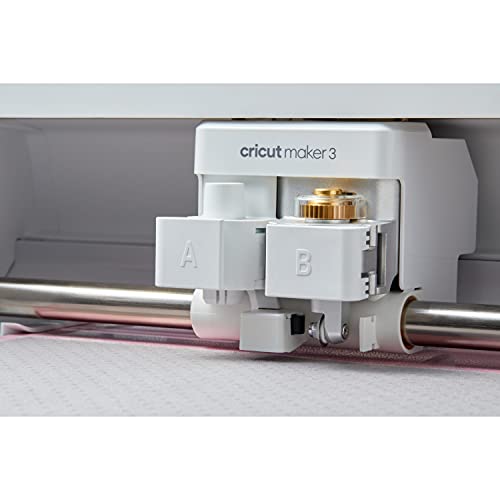 Cricut Rotary Blade + Drive Housing, Hard and Durable Cutting Blade with Drive Housing, Cuts Delicate Papers & Unbacked Fabric for Personalized Cricut