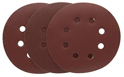 Ryobi RS290G 2.6 Amp 12,500 OPM Single Speed 5 Inch Hook and Loop Corded Random Orbit Sander w/ 3 Pads and Dust Bag Ryobi