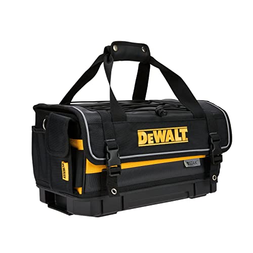 DEWALT TSTAK Tool Bag, 16-inch Durable Tote with Tool Organizer and Hard Bottom (DWST17623) DEWALT