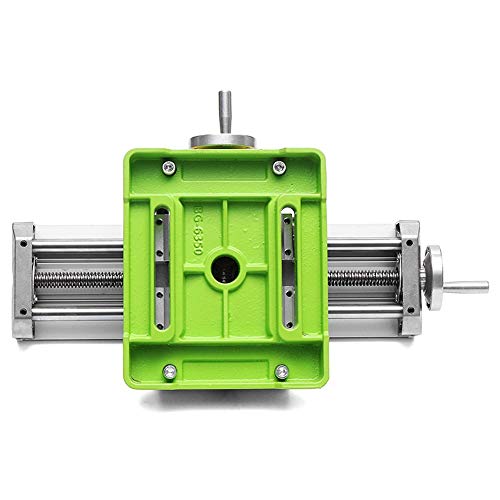 MultifunctionWorktable Milling Working Cross Table Milling Machine Compound Drilling Slide Table For Bench Drill Adjustme X-Y (6350 SIZE) AMYAMY