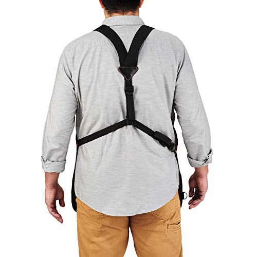 Ergodyne - 13694 Arsenal 5704 Torso Length Work Tool Apron, 22-Pockets, Gray Ergodyne