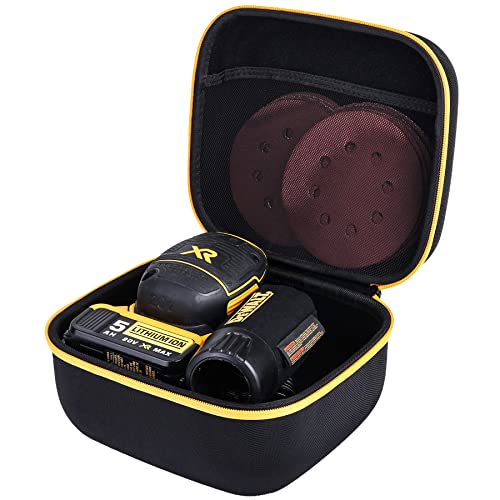 Khanka Hard Travel Case Compatible with DEWALT 20V MAX Orbital Sander (DCW210B), Case Only khanka