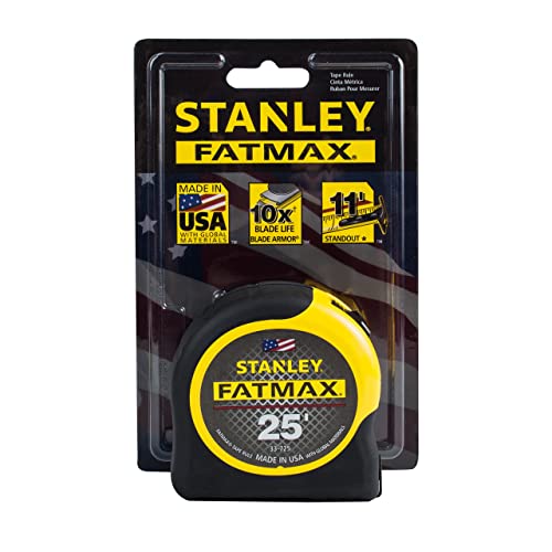 STANLEY FATMAX Tape Measure, 30-Foot (33-730) Stanley