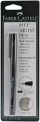 Faber-Castel Extra Superfine PITT Artist Pen, Black