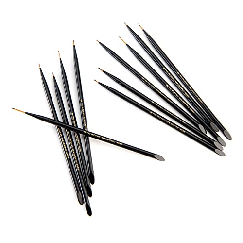 Royal & Langnickel Majestic Detail Artist Brush Set, 11-Piece Royal & Langnickel