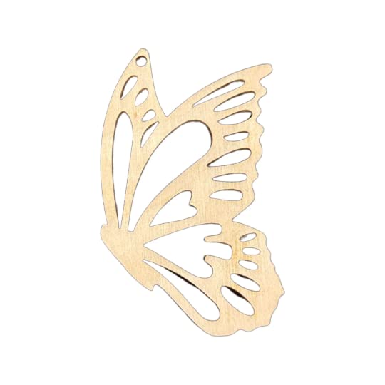 12 pieces Unfinished Wood Wooden Butterfly Dangle Earrings Jewelry Blanks Made in Texas Texan Wood Crafts