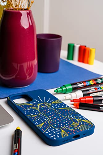 Posca PC-5M Water Based Permanent Marker Paint Pens. Premium Medium Tip for Arts and Crafts. Multi-surface Use On Wood, Metal, Paper, Cardboard, Posca