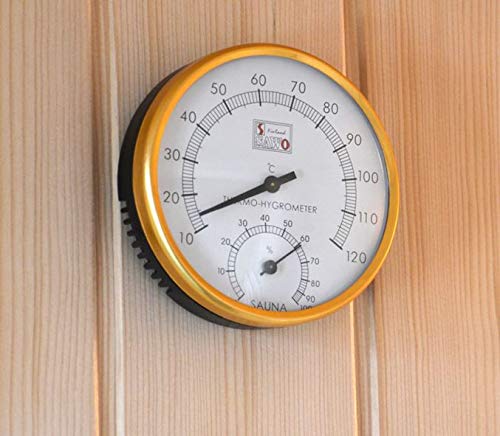 Canadian Red Cedar Wood Swedish 72" 4 to 6 Person Sauna Spa with 9KW Wet/Dry Heater, Rocks, Interior Lighting, and Digital Panel Generic