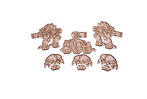 Wood Trick Cyber Gun 3D Wooden Puzzle - Rubber Band Gun Pistol - Shoots up to 20 feet - Wood Model Kit for Adults and Kids to Build - 14+ Wood Trick