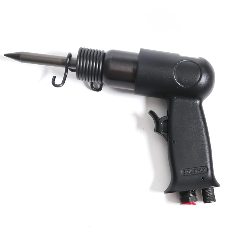 Pneumatic Needle Scaler 19 Needles and Air Hammer Pistol 4 Chisels 2 in 1 POWER AERO NOVIA