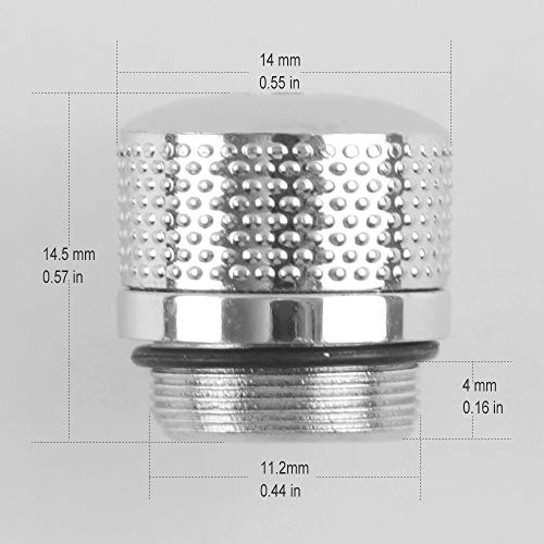 FreeMascot 5 Pcs Sky Patterns Heads Cap for Laser Pointer Light (Silver) FreeMascot