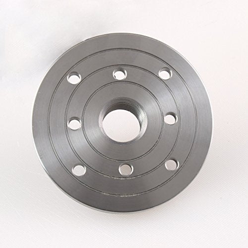 Hurricane Turning Tools, 4" Steel Lathe Faceplate, 1" x 8TPI Hurricane Turning Tools