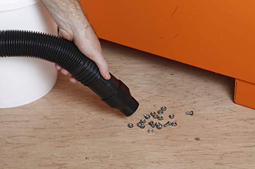 WORKSHOP Wet/Dry Vacs Vacuum Adapter WS25055A Wet/Dry Shop Vacuum Adapter Combo Kit for Wet Dry Vacuum Cleaners, Black WORKSHOP Wet/Dry Vacs