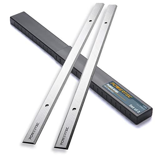 POWERTEC 13 Inch Planer Blades for Ryobi AP1300 Planer, Replacement for 6660664, 290202-000 Planer Knives, Set of 2 (12806V) POWERTEC