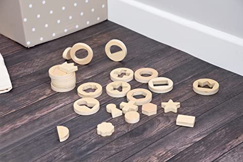 Inside Outside Wooden Shapes TickiT