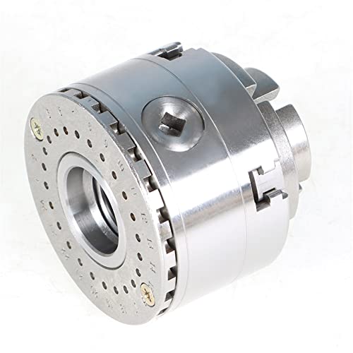 Findmall 2-3/4 Inch 4 Jaw Self-Centering Keyed Lathe Chuck Set Wood Lathe Chuck with 1-Inch x 8TPI Thread findmall