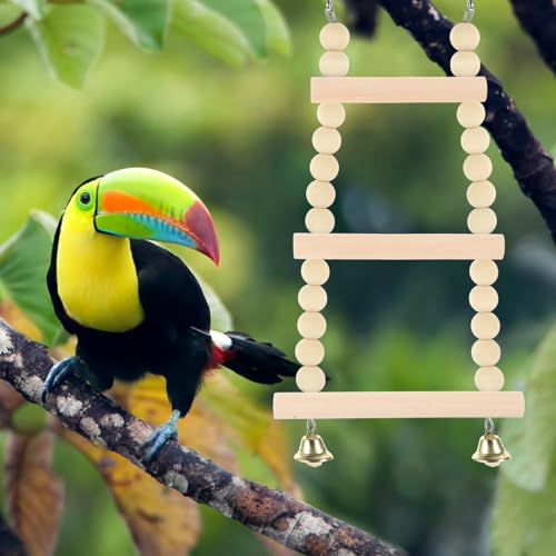 KALLORY Unfinished Wooden Rods, 25Pcs Wood Sticks Wooden Dowel Rods Unfinished Hardwood Sticks for Crafts and DIY Pet Cage Swing Cage KALLORY